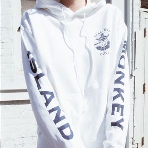 BRANDY MELVILLE / JOHN GALT MONKEY ISLAND HOODIE